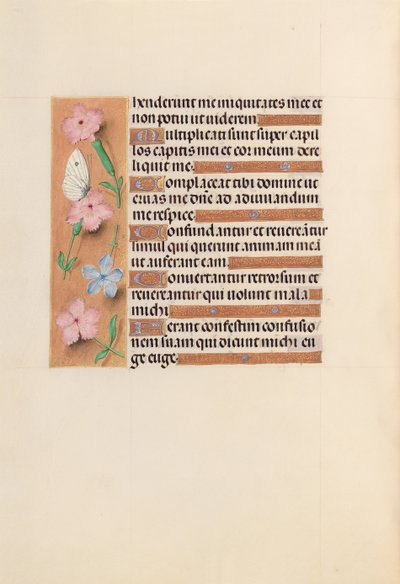 Hours of Queen Isabella the Catholic, Queen of Spain: Fol. 240v, c. 1500. av Master of the First Prayerbook of Maximillian