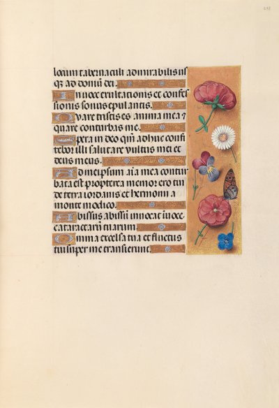 Hours of Queen Isabella the Catholic, Queen of Spain: Fol. 243r, c. 1500. av Master of the First Prayerbook of Maximillian
