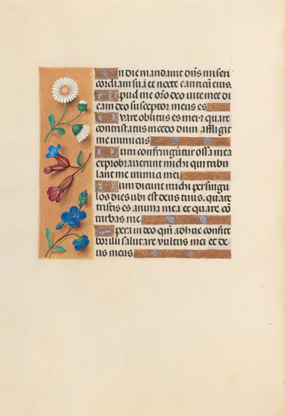 Hours of Queen Isabella the Catholic, Queen of Spain: Fol. 243v, c. 1500. av Master of the First Prayerbook of Maximillian