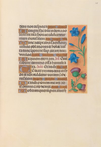 Hours of Queen Isabella the Catholic, Queen of Spain: Fol. 248r, c. 1500. av Master of the First Prayerbook of Maximillian