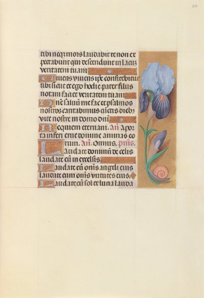 Hours of Queen Isabella the Catholic, Queen of Spain: Fol. 252r, c. 1500. av Master of the First Prayerbook of Maximillian