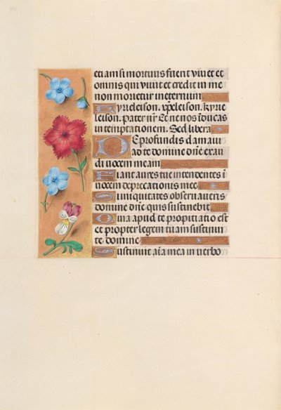 Hours of Queen Isabella the Catholic, Queen of Spain: Fol. 255v, c. 1500. av Master of the First Prayerbook of Maximillian