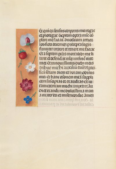 Hours of Queen Isabella the Catholic, Queen of Spain: Fol. 260v, Pieta, ca. 1500. av Master of the First Prayerbook of Maximillian