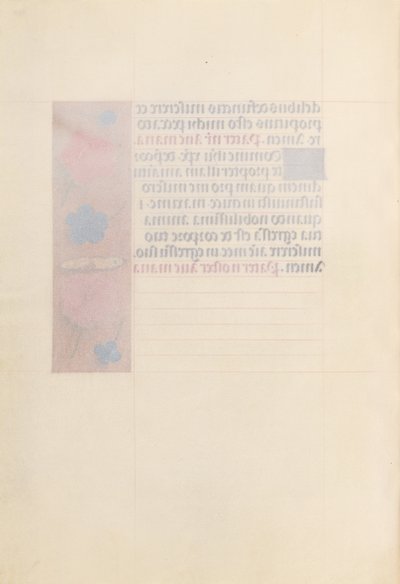 Hours of Queen Isabella the Catholic, Queen of Spain: Fol. 266v, St. Bernard..., ca. 1500. av Master of the First Prayerbook of Maximillian