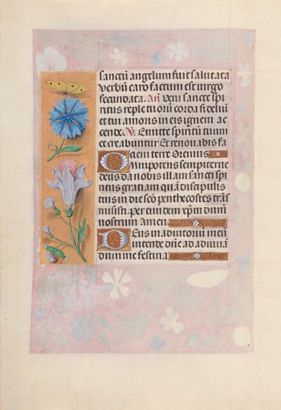 Hours of Queen Isabella the Catholic, Queen of Spain: Fol. 32v, c. 1500. av Master of the First Prayerbook of Maximillian