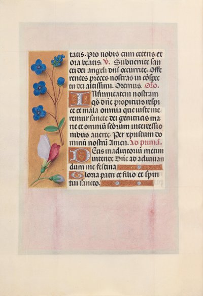 Hours of Queen Isabella the Catholic, Queen of Spain: Fol. 38v, c. 1500. av Master of the First Prayerbook of Maximillian