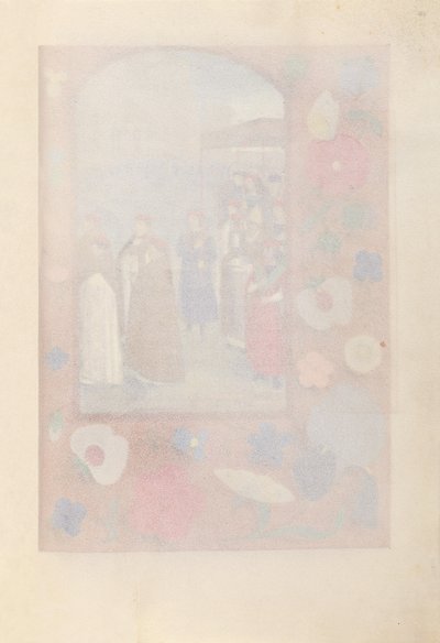 Hours of Queen Isabella the Catholic, Queen of Spain: Fol. 43r, c. 1500. av Master of the First Prayerbook of Maximillian