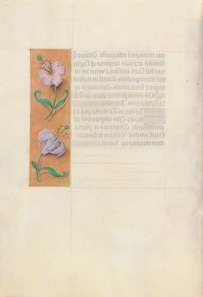 Hours of Queen Isabella the Catholic, Queen of Spain: Fol. 49v, c. 1500. av Master of the First Prayerbook of Maximillian