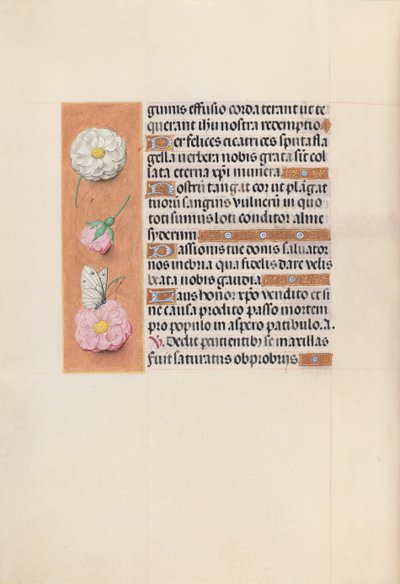 Hours of Queen Isabella the Catholic, Queen of Spain: Fol. 58v, c. 1500. av Master of the First Prayerbook of Maximillian