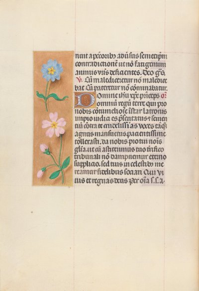 Hours of Queen Isabella the Catholic, Queen of Spain: Fol. 62v, c. 1500. av Master of the First Prayerbook of Maximillian