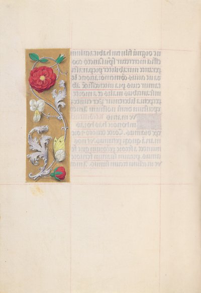 Hours of Queen Isabella the Catholic, Queen of Spain: Fol. 86v, c. 1500. av Master of the First Prayerbook of Maximillian