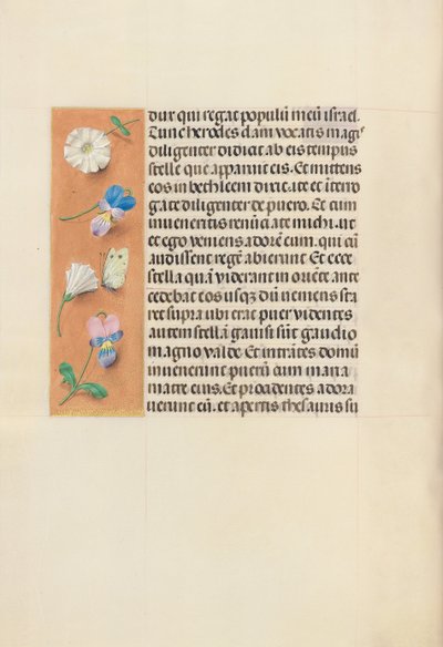 Hours of Queen Isabella the Catholic, Queen of Spain: Fol. 95v, c. 1500. av Master of the First Prayerbook of Maximillian