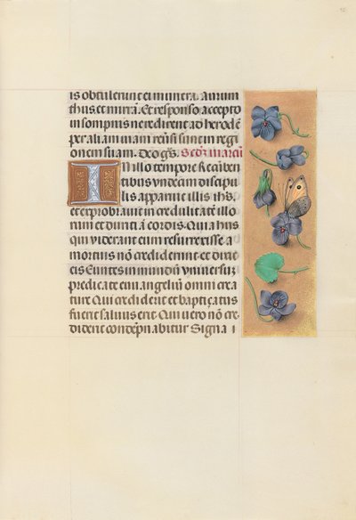 Hours of Queen Isabella the Catholic, Queen of Spain: Fol. 96r, c. 1500. av Master of the First Prayerbook of Maximillian