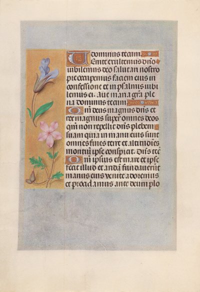 Hours of Queen Isabella the Catholic, Queen of Spain: Fol. 98v, c. 1500. av Master of the First Prayerbook of Maximillian