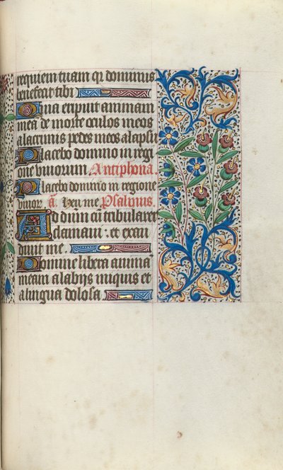 Tidsbok Användning av Rouen: fol. 104r, c. 1470. av Master of the Geneva Latini