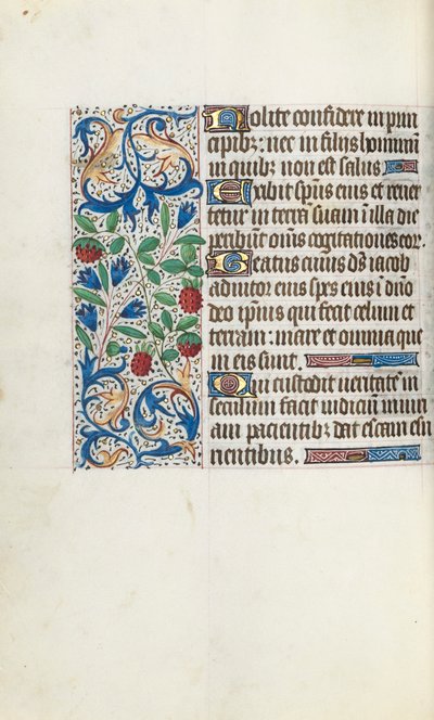 Tidsbok Användning av Rouen: fol. 108v, c. 1470. av Master of the Geneva Latini