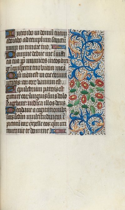 Tidsbok Användning av Rouen: fol. 111r, c. 1470. av Master of the Geneva Latini