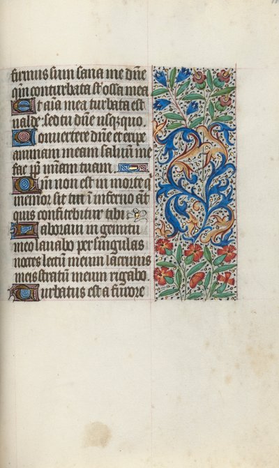 Tidsbok Användning av Rouen: fol. 112r, c. 1470. av Master of the Geneva Latini