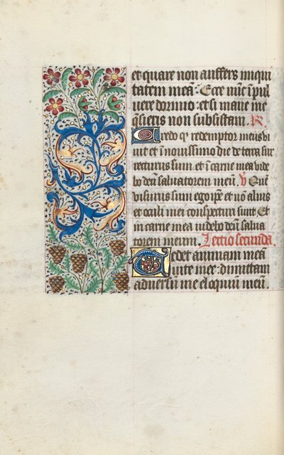 Tidsbok Användning av Rouen: fol. 115v, c. 1470. av Master of the Geneva Latini