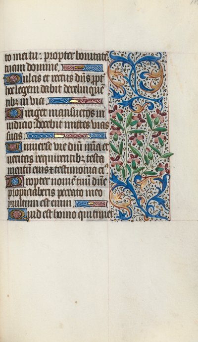 Tidsbok Användning av Rouen: fol. 119r, c. 1470. av Master of the Geneva Latini