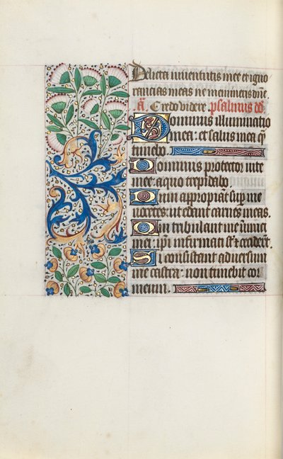 Tidsbok Användning av Rouen: fol. 120v, ca. 1470. av Master of the Geneva Latini