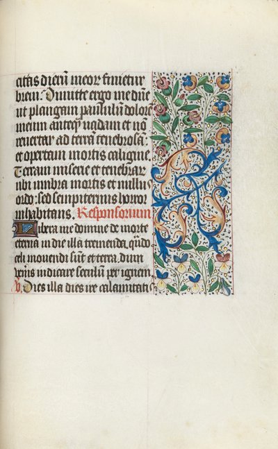 Tidsbok Användning av Rouen: fol. 133r, c. 1470. av Master of the Geneva Latini