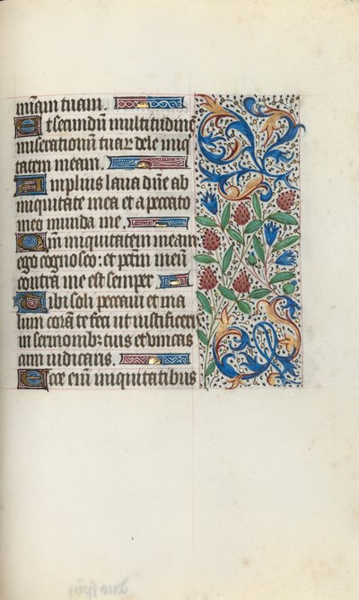 Tidsbok Användning av Rouen: fol. 134r, c. 1470. av Master of the Geneva Latini