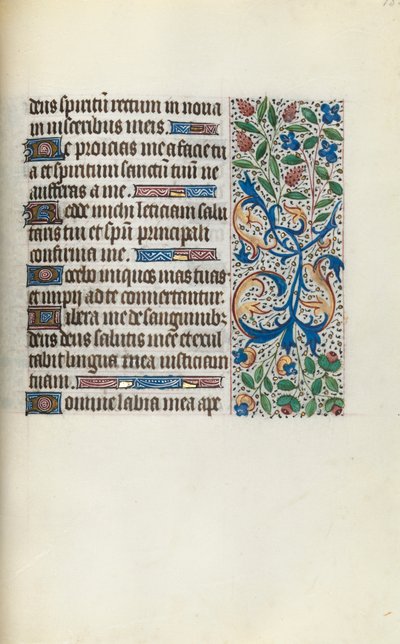 Tidsbok Användning av Rouen: fol. 135r, c. 1470. av Master of the Geneva Latini