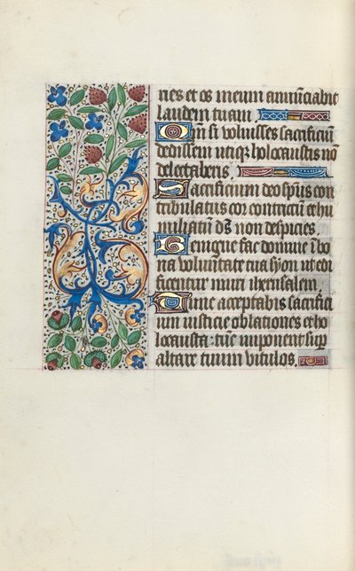 Tidsbok Användning av Rouen: fol. 135v, c. 1470. av Master of the Geneva Latini