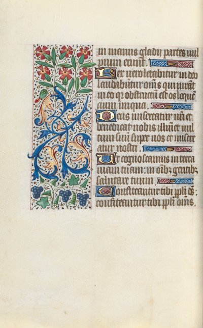Tidsbok Användning av Rouen: fol. 138v, c. 1470. av Master of the Geneva Latini