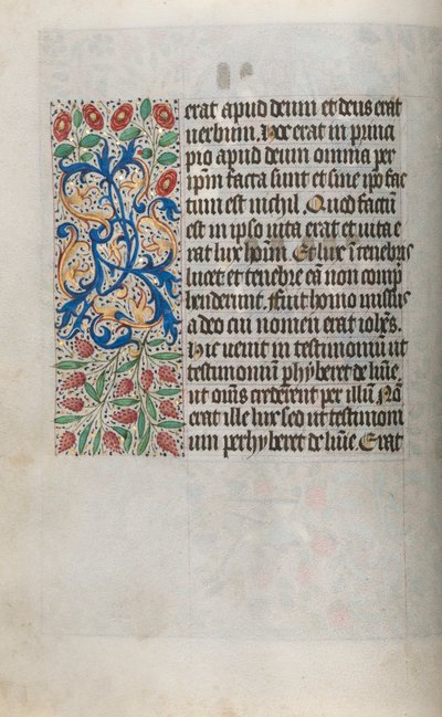 Tidsbok Användning av Rouen: fol. 13v, c. 1470. av Master of the Geneva Latini