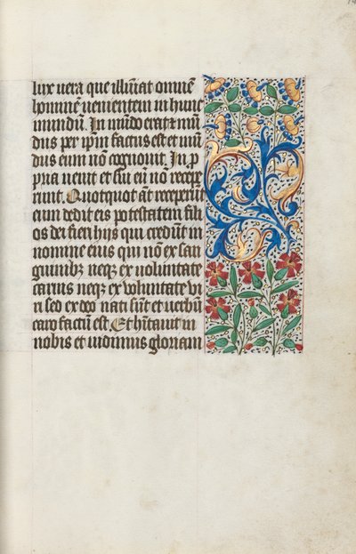 Tidsbok Användning av Rouen: fol. 14r, c. 1470. av Master of the Geneva Latini