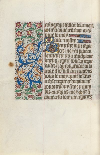 Tidsbok Användning av Rouen: fol. 154v, c. 1470. av Master of the Geneva Latini