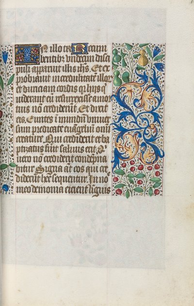 Tidsbok Användning av Rouen: fol. 18r, c. 1470. av Master of the Geneva Latini