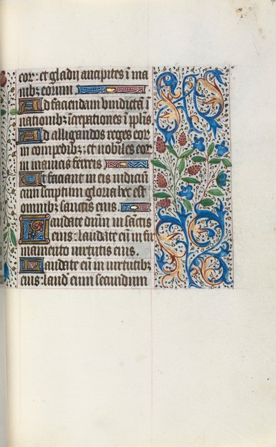 Tidsbok Användning av Rouen: fol. 46r, c. 1470. av Master of the Geneva Latini