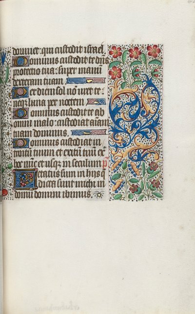 Tidsbok Användning av Rouen: fol. 62r, c. 1470. av Master of the Geneva Latini