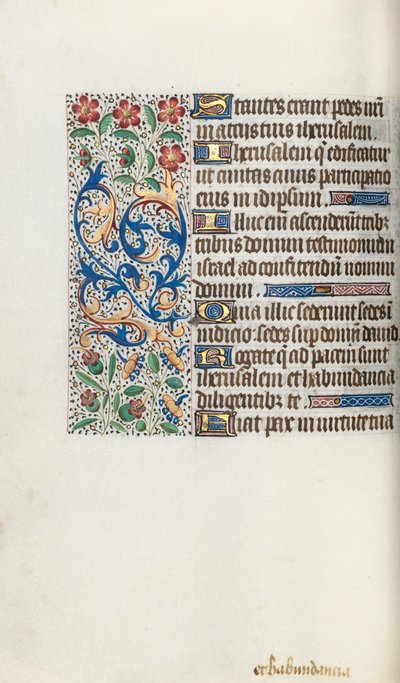 Tidsbok Användning av Rouen: fol. 62v, c. 1470. av Master of the Geneva Latini