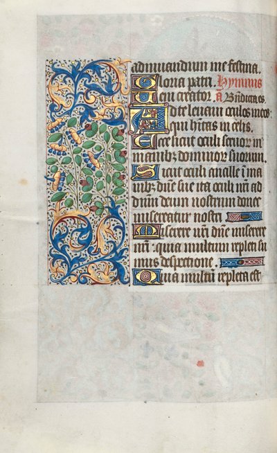 Tidsbok Användning av Rouen: fol. 64v, c. 1470. av Master of the Geneva Latini
