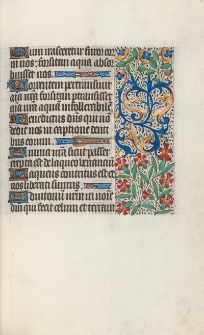 Tidsbok Användning av Rouen: fol. 71r, c. 1470. av Master of the Geneva Latini