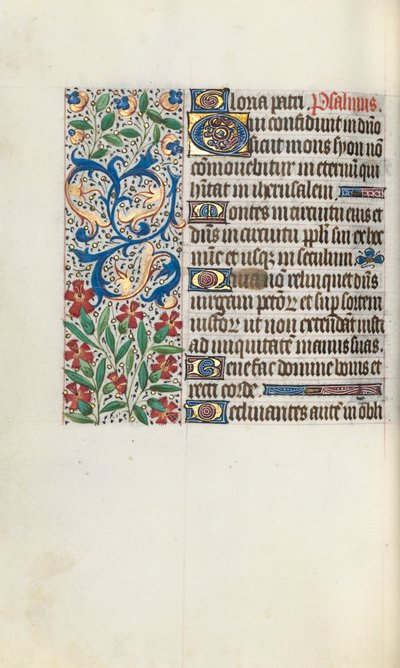 Tidsbok Användning av Rouen: fol. 71v, c. 1470. av Master of the Geneva Latini