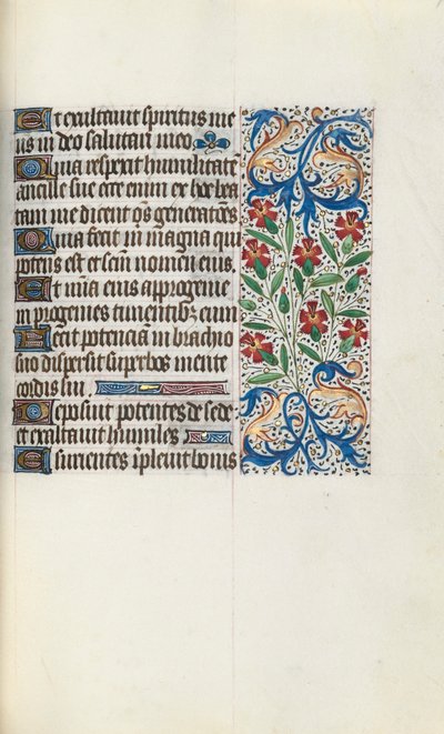 Tidsbok Användning av Rouen: fol. 74r, c. 1470. av Master of the Geneva Latini