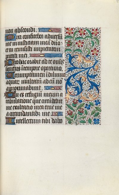 Tidsbok Användning av Rouen: fol. 82r, c. 1470. av Master of the Geneva Latini