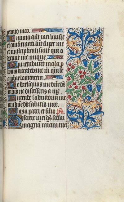 Tidsbok Användning av Rouen: fol. 85r, c. 1470. av Master of the Geneva Latini