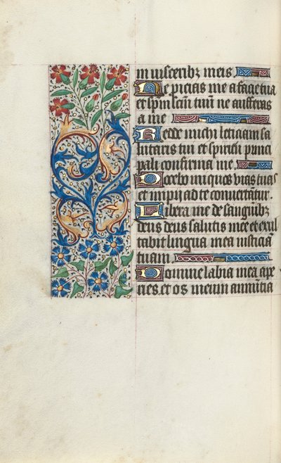 Tidsbok Användning av Rouen: fol. 86v, c. 1470. av Master of the Geneva Latini
