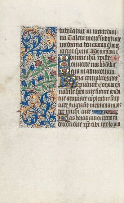 Tidsbok Användning av Rouen: fol. 98v, c. 1470. av Master of the Geneva Latini