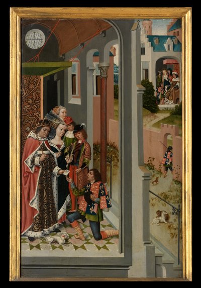 Panel från legenden om St. Ursula av Master of the Legend of St. Ursula
