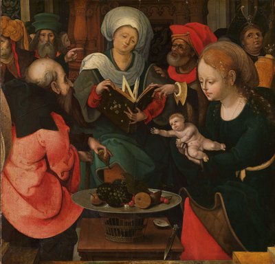 Helig släktskap, ca 1520-1530 (olja på pannå) av Master of the Lille Adoration