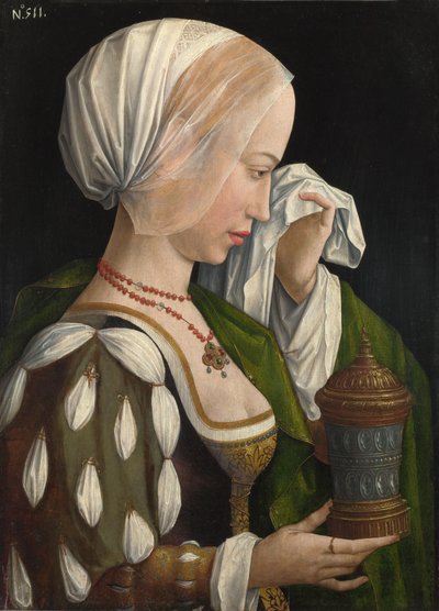 Magdalen som gråter, ca. 1525 av Master of the Magdalen Legend,