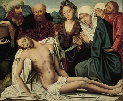 Klagovisan över den döde Kristus av Master of the Mansi Magdalen