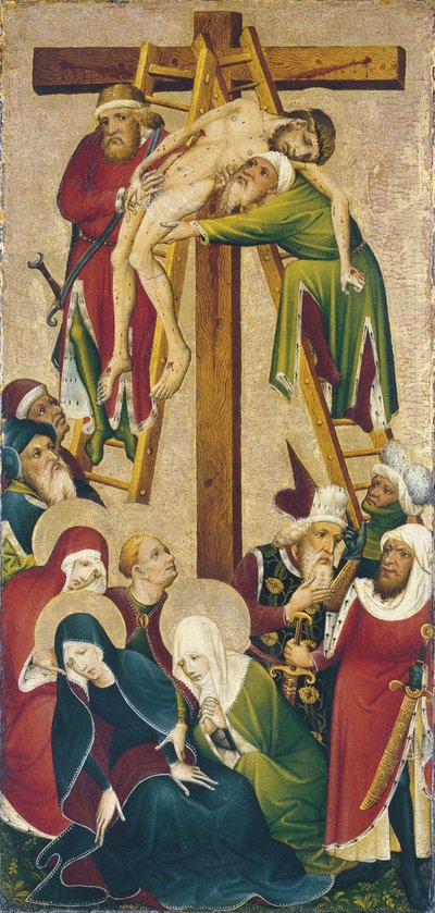 Nedstigningen från korset av Master of the Middle Rhine